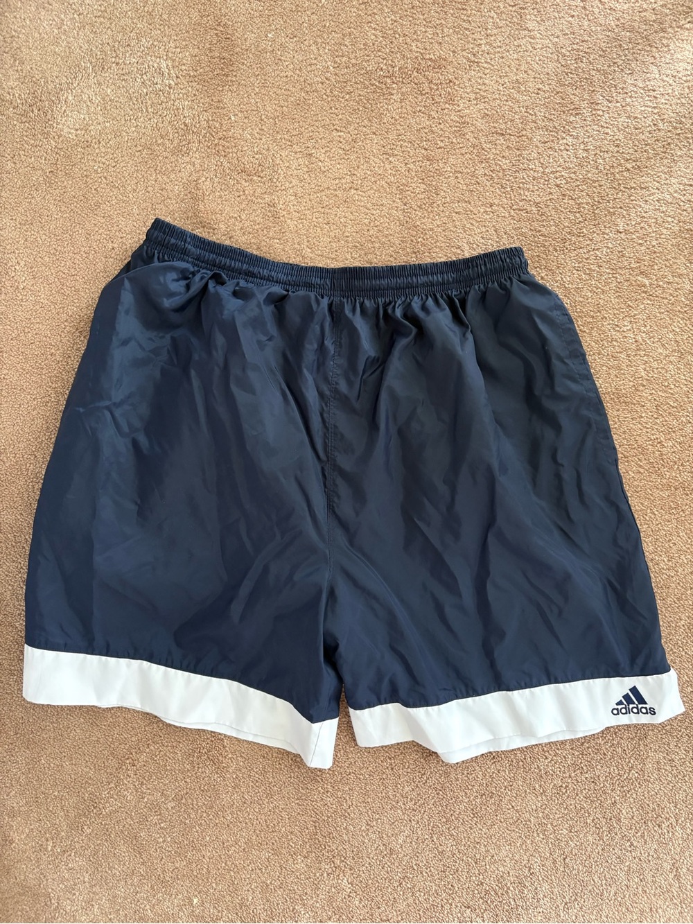 Vintage oversized Adidas track Shorts